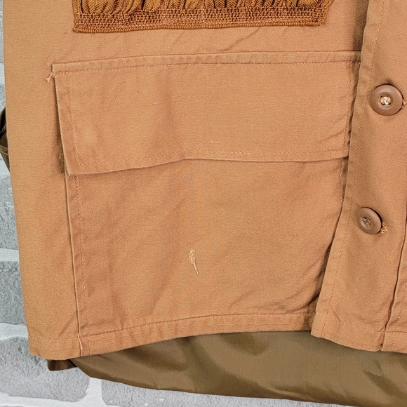 KMART Vintage Outdoor Hunting Vest With Shell Storage Men's Size Small - Picture 4 of 13